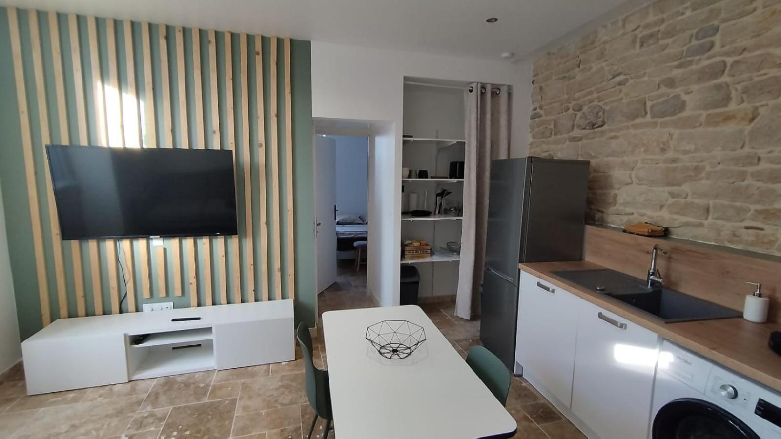 Appartement Lumineux En Rdc 布尔昆 外观 照片